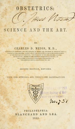 Cover for Obstetrics