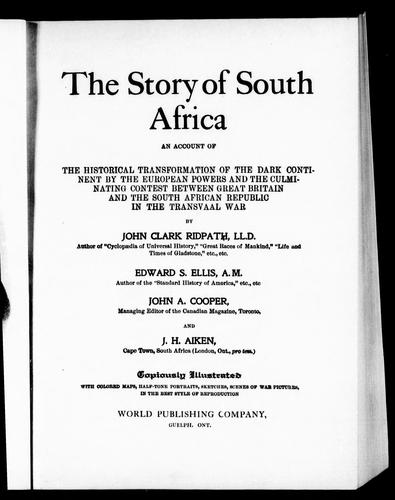 Cover for The Story of South Africa