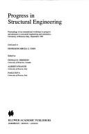 Cover for Progress in Structural Engineering (Solid Mechanics and Its Applications)