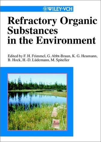 Cover for Refractory organic substances in the environment