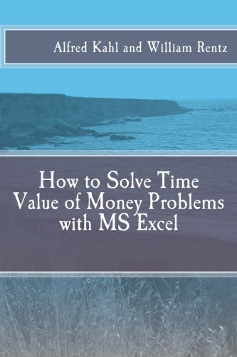 Cover for How to Solve Time Value of Money Problems with MS Excel