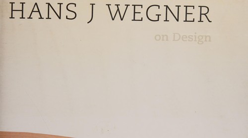 Cover for Hans J. Wegner