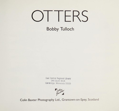 Cover for Otters