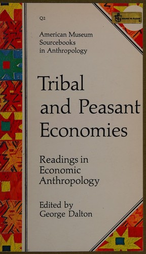 Cover for Tribal and peasant economies