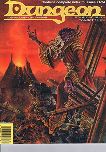 Cover for Dungeon Magazine 24