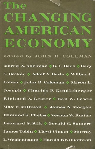 Cover for The changing American economy