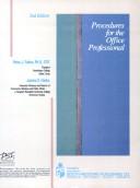 Cover for Procedures for the office professional