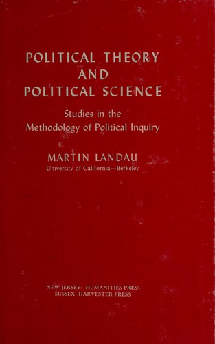 Cover for Political theory and political science