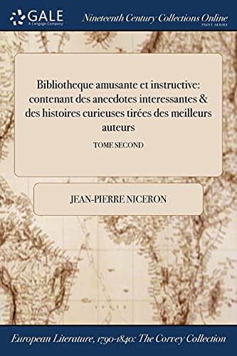 Cover for Bibliotheque amusante et instructive