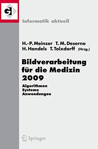 Cover for Bildverarbeitung für die Medizin 2009