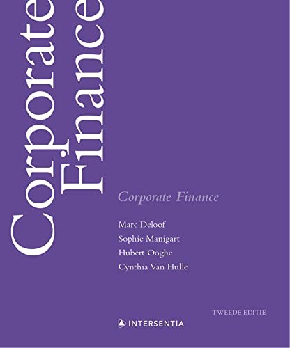 Cover for Corporate Finance