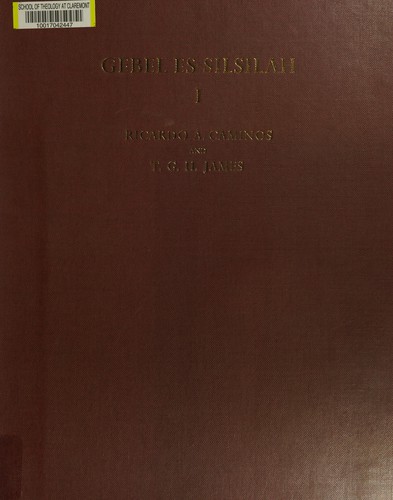 Cover for Gebel es-Silsilah