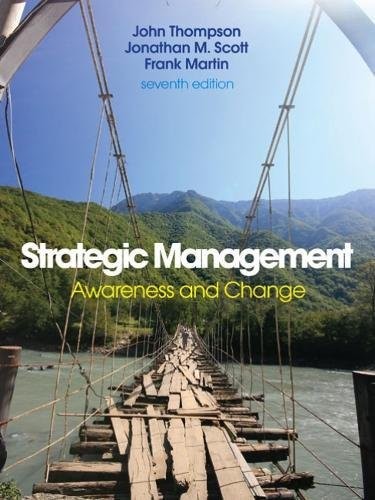Cover for Strategic Management: Awareness & Change