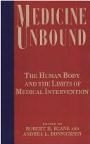 Cover for Medicine Unbound
