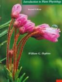 Cover for Introduction to plant physiology