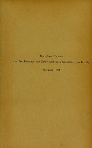 Cover for ©ber die Reduction anatomischer Abbildungen auf gleiche Gr©œsse