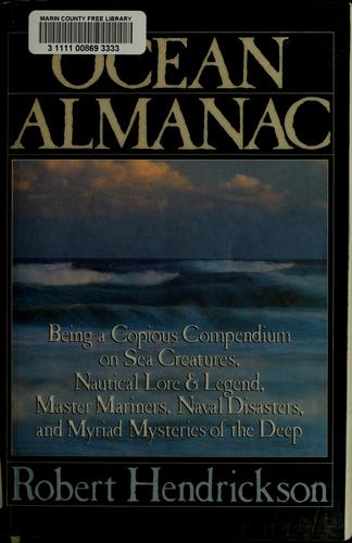 Cover for The ocean almanac