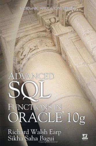 Cover for Advanced SQL functions in Oracle 10g