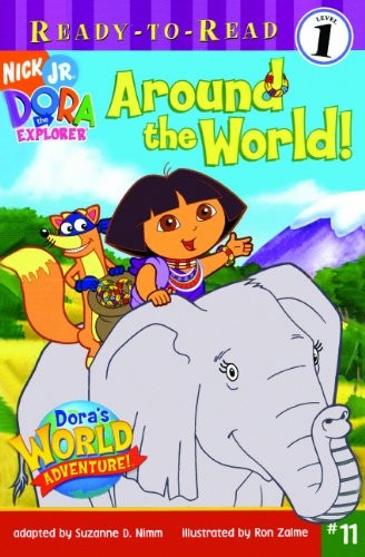 Cover for Around The World! (Turtleback School & Library Binding Edition) (Nick Jr. Dora the Explorer (Prebound Numbered))