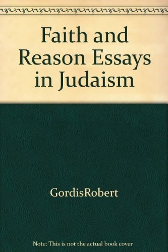Cover for Faith and reason