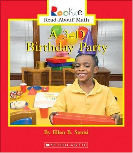 Cover for A 3-D birthday party