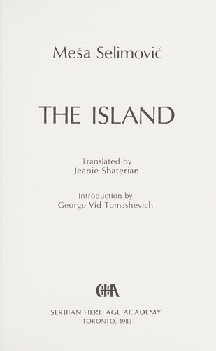 Cover for The island