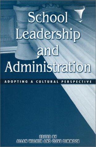 Cover for School Leadership and Administration