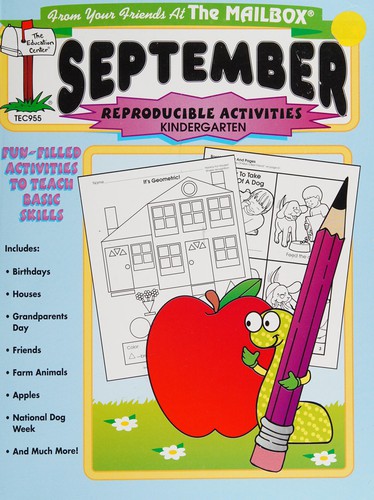 Cover for September Reproducible Activities, Kindergarten