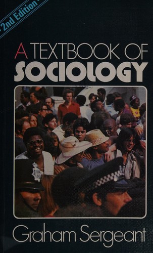 Cover for A textbook of sociology