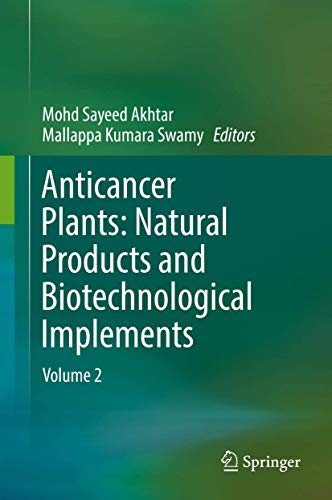 Cover for Anticancer Plants : Natural Products and Biotechnological Implements