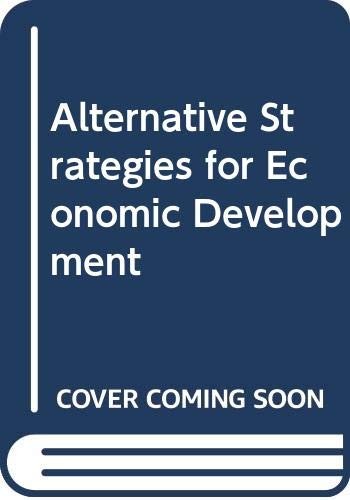Cover for Alternative Strategies for Economic Development
