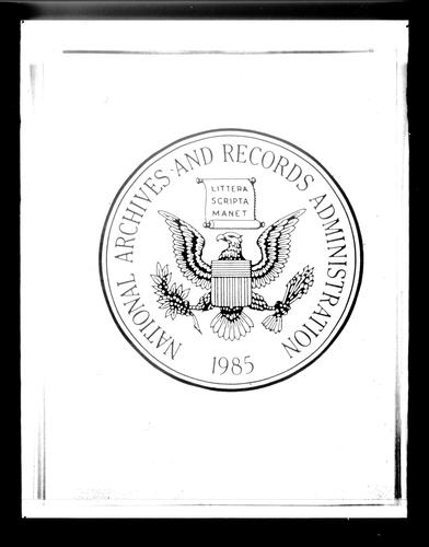 Cover for Records of the field offices for the District of Columbia, Bureau of Refugees, Freedmen, and Abandoned Lands, 1865-1870