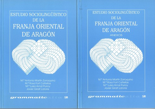 Cover for Estudio sociolingüístico de la Franja Oriental de Aragón