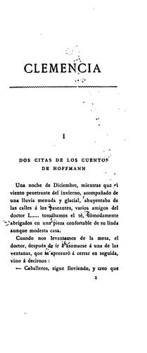 Cover for Clemencia.