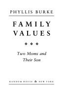 Cover for Family values