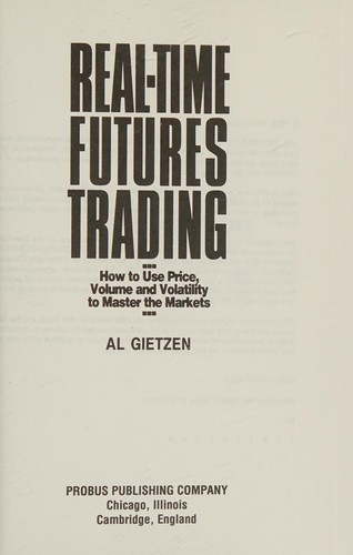 Cover for Real-Time Futures Trading