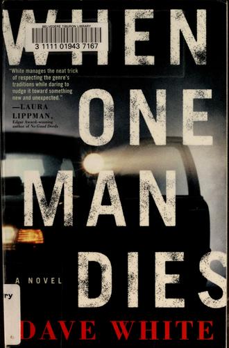 Cover for When one man dies