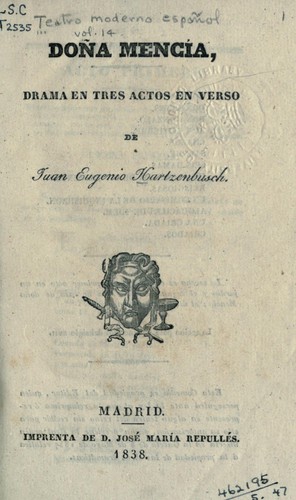 Cover for Teatro moderno español