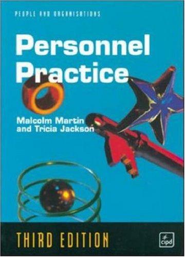 Cover for Personnel Practice (People & Organizations)