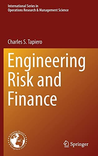 Cover for Engineering Risk and Finance
