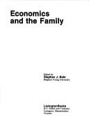 Cover for Economics and the family
