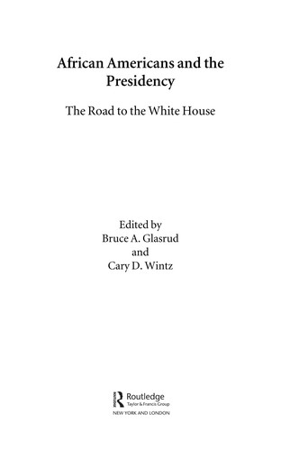 Cover for African Americans and the presidency