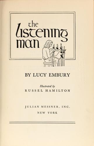Cover for The listening man