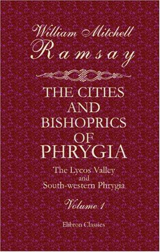 Cover for The Cities and Bishoprics of Phrygia