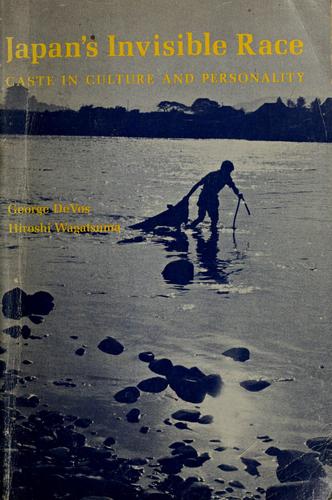Cover for Japan's invisible race