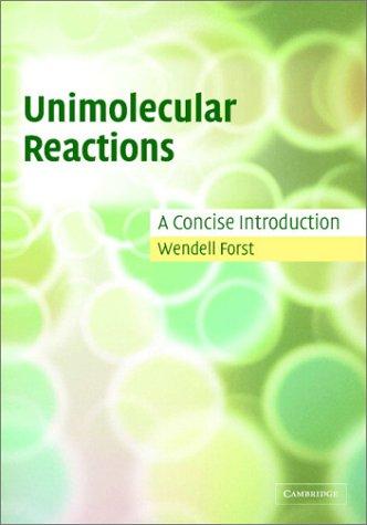 Cover for Unimolecular Reactions