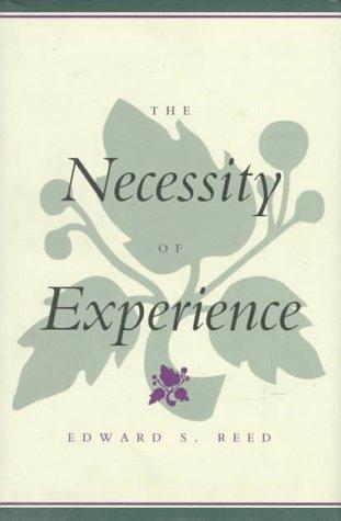 Cover for The necessity of experience