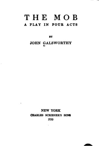 Cover for The mob