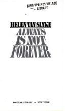 Cover for Always Is Not Forever