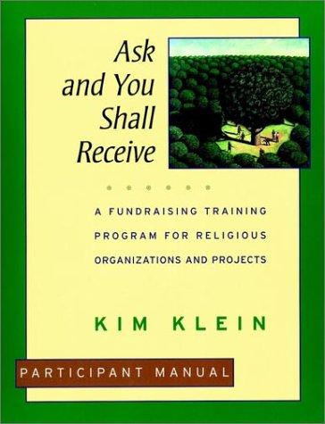 Cover for Ask and You Shall Receive (Participant's Workbook)